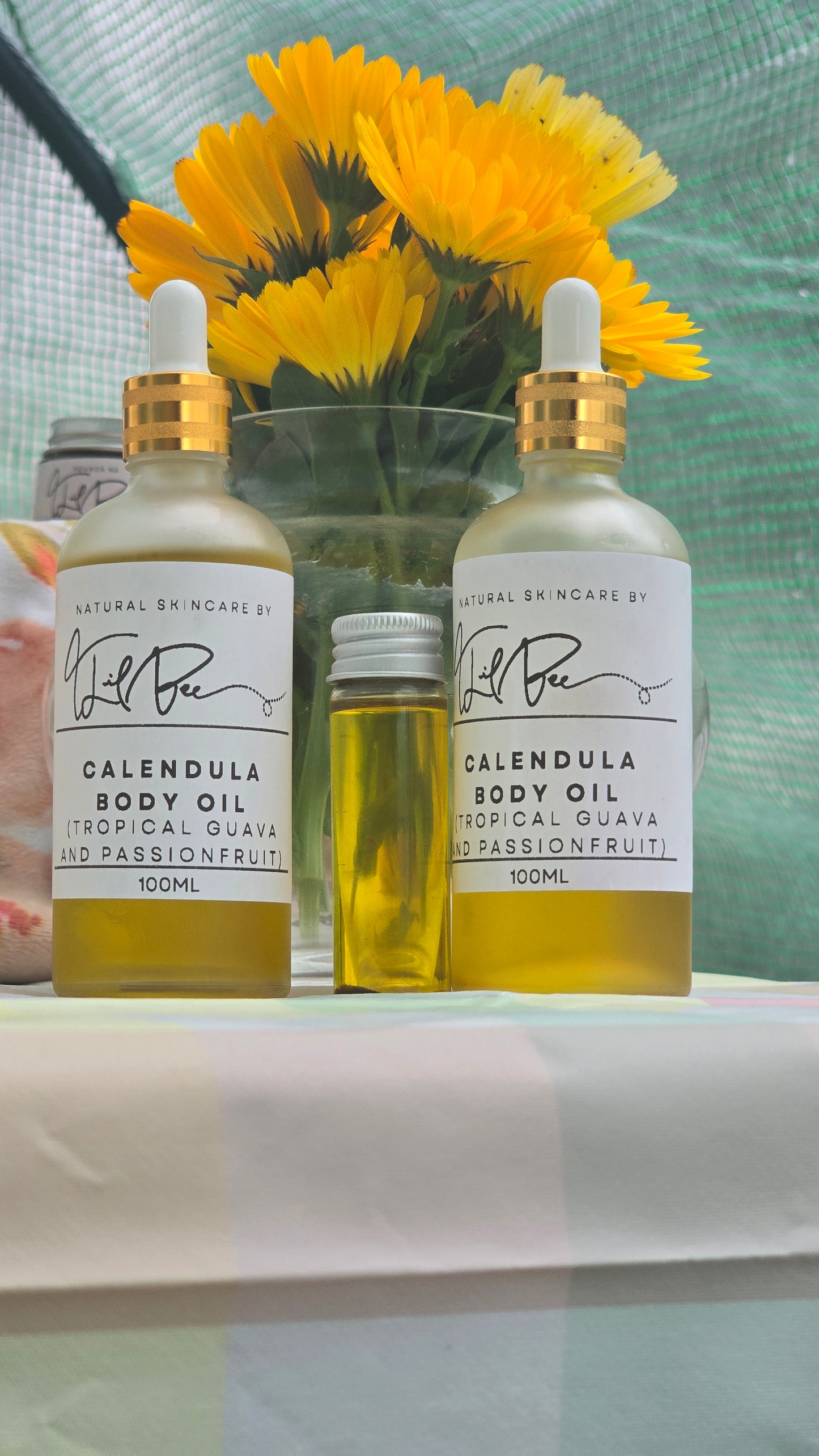 Calendula Infused Body Oil - Hinu Karanura