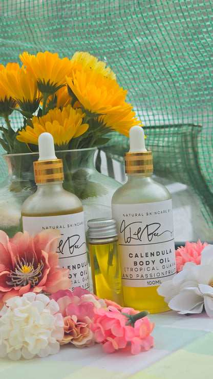 Calendula Infused Body Oil - Hinu Karanura