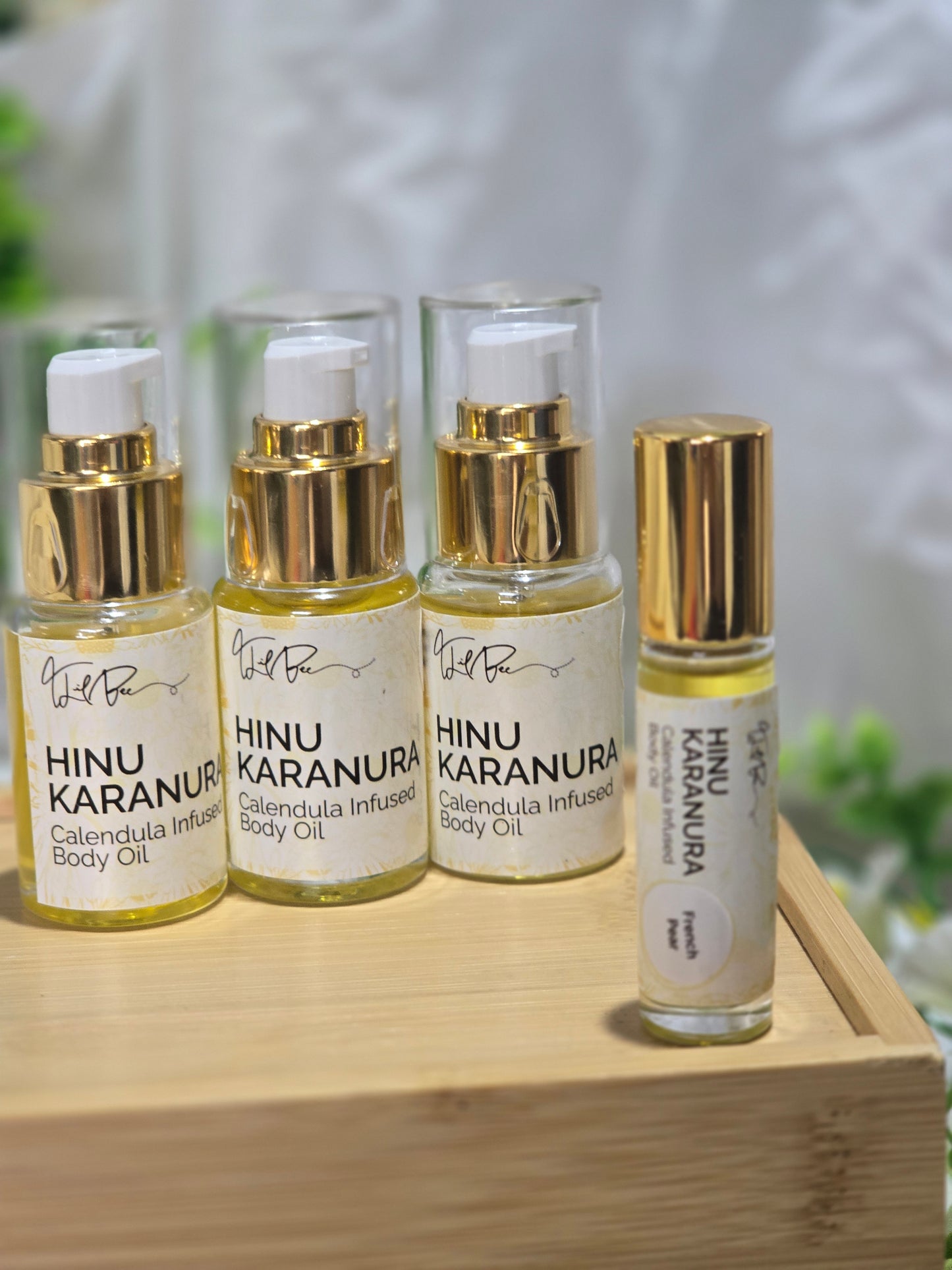 Calendula Infused Body Oil | Hinu Karanura