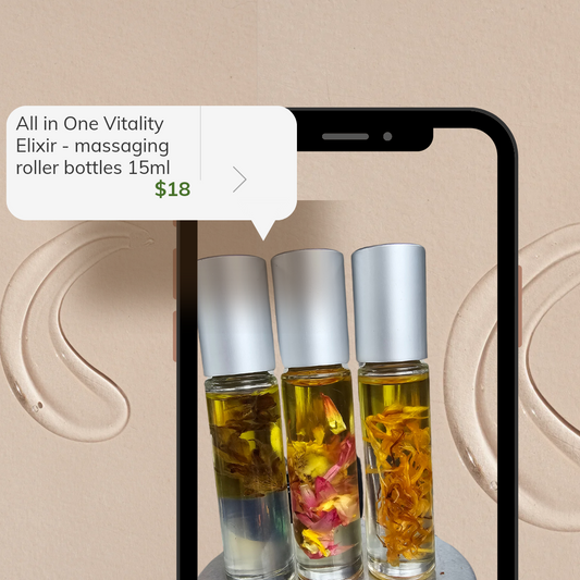 Roller bottles - vitality elixir