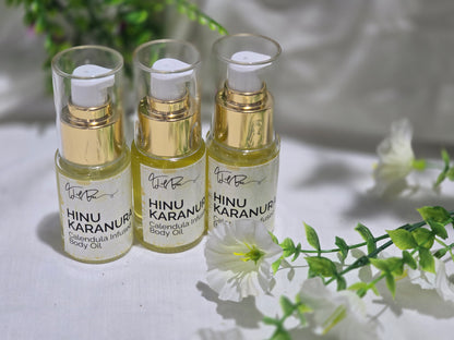 Calendula Infused Body Oil | Hinu Karanura