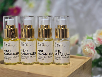 Calendula Infused Body Oil | Hinu Karanura