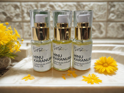 Calendula Infused Body Oil | Hinu Karanura