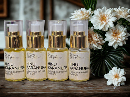 Calendula Infused Body Oil | Hinu Karanura